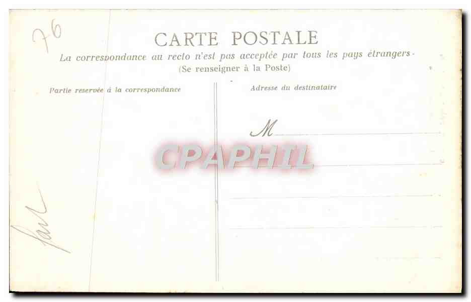 CPA Rouen Cathedrale L'abside Vers Saint Mnclou — Rückseite