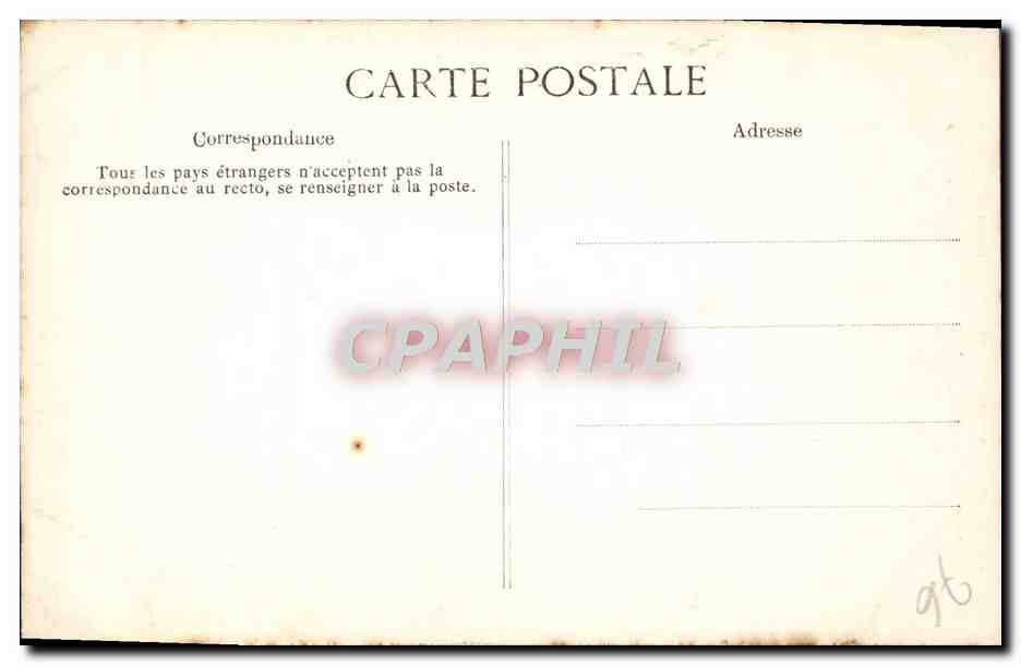 CPA Rouen Cathedrale Portail des Libraires Medaillons Les tete beche — Verso