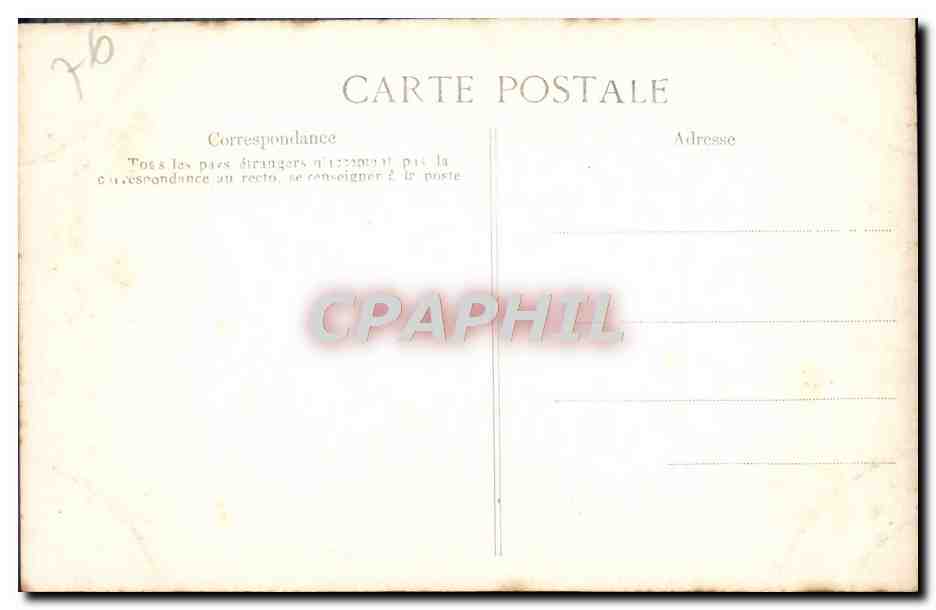 CPA Rouen Cathedrale Portail des Libraires Medaillons Caricature de medecin occupe a la contemplation d'un urinal — Verso