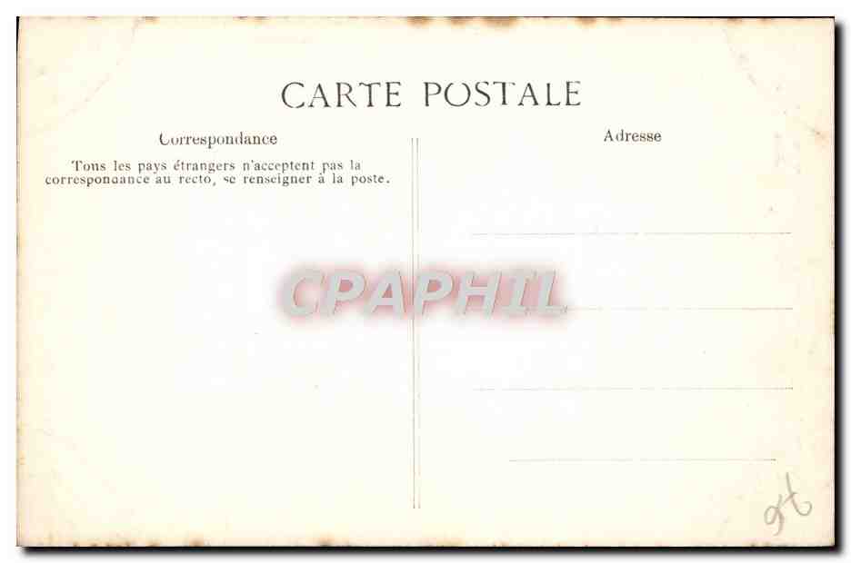 CPA Rouen Cathedrale Portail des Libraires Medaillons la Sirene de Philippe de Thaun corps femme ailes oiseau serpent — Verso