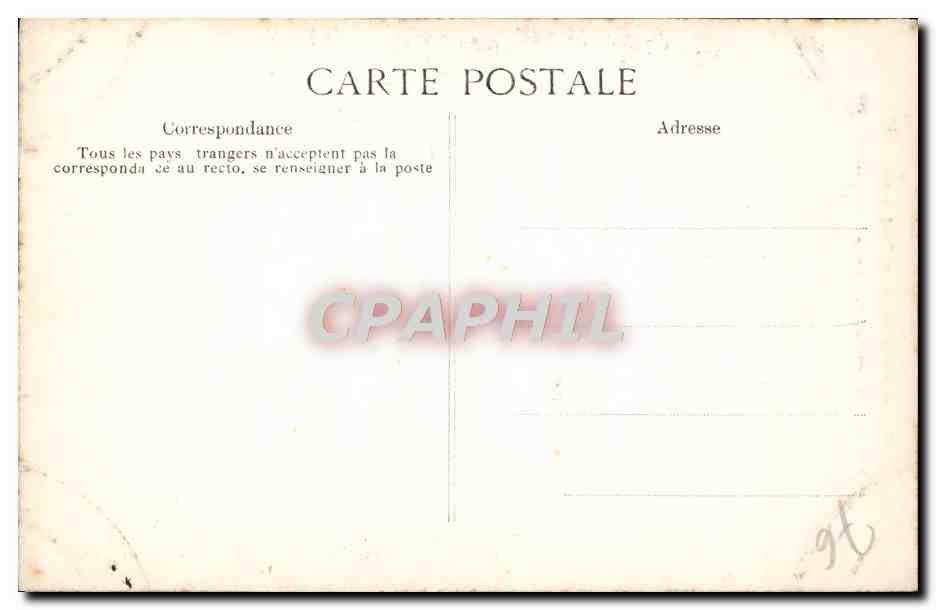 CPA Rouen Cathedrale Portail des Libraires Medaillons Jongleur faisant danser un singe  — Rückseite