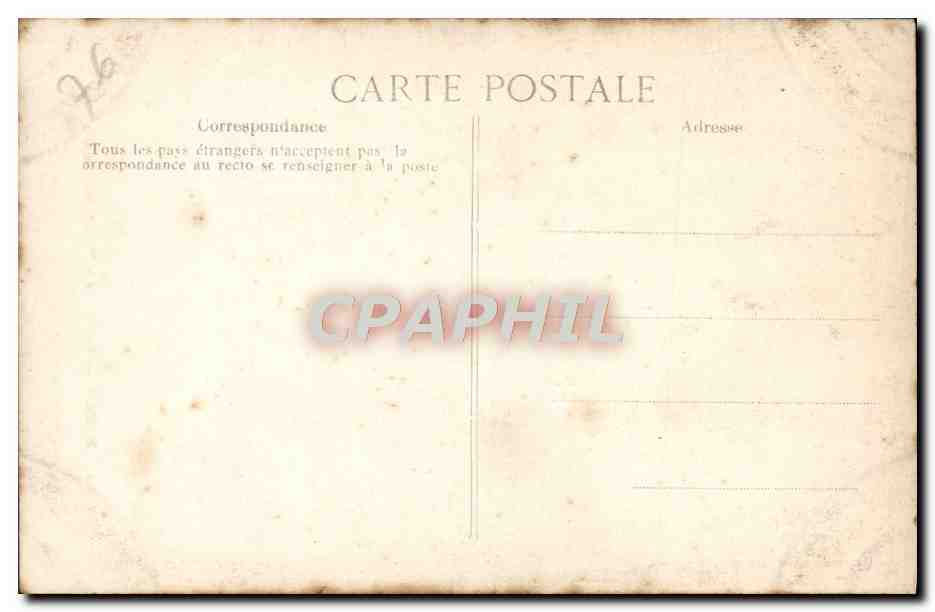 CPA Rouen Cathedrale Portail des Libraires Medaillons Une mere implorant le pardon au roi Salomon  — Verso