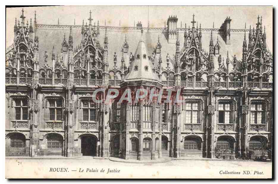 CPA Rouen Palais de Justice