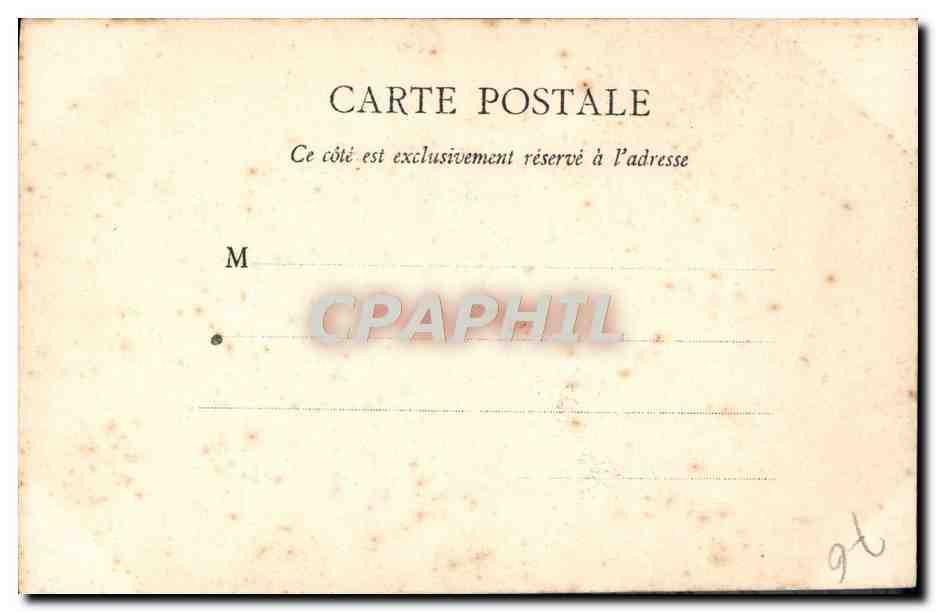 CPA Rouen Vieille tour  — Verso