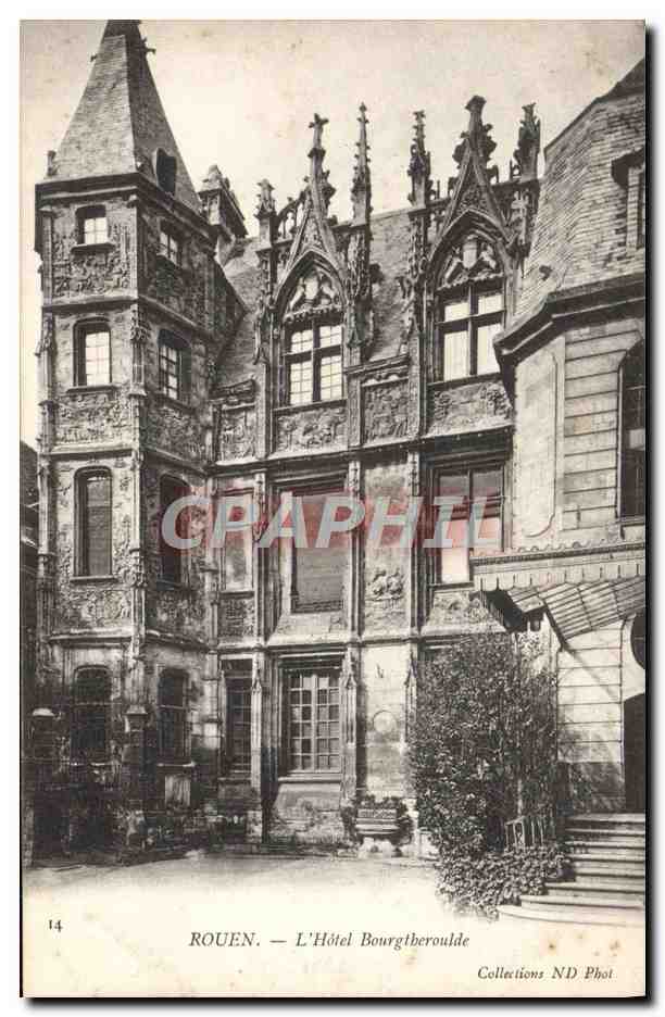 CPA Rouen Hotel Bourgtheroulde