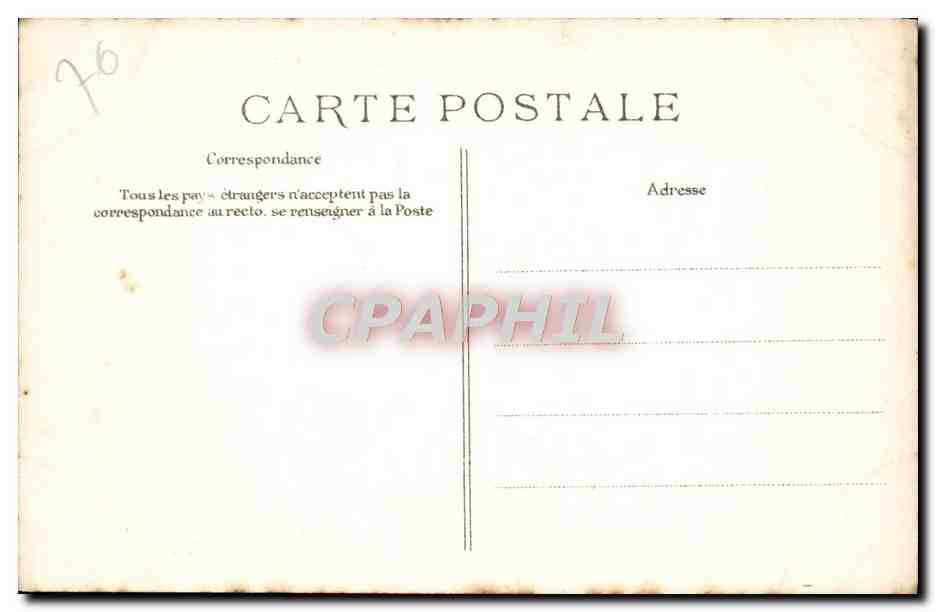 CPA Rouen La Cathedrale Portail des Libraires Medaillons La creation Disque tenu par le createur representant la creatio — Verso