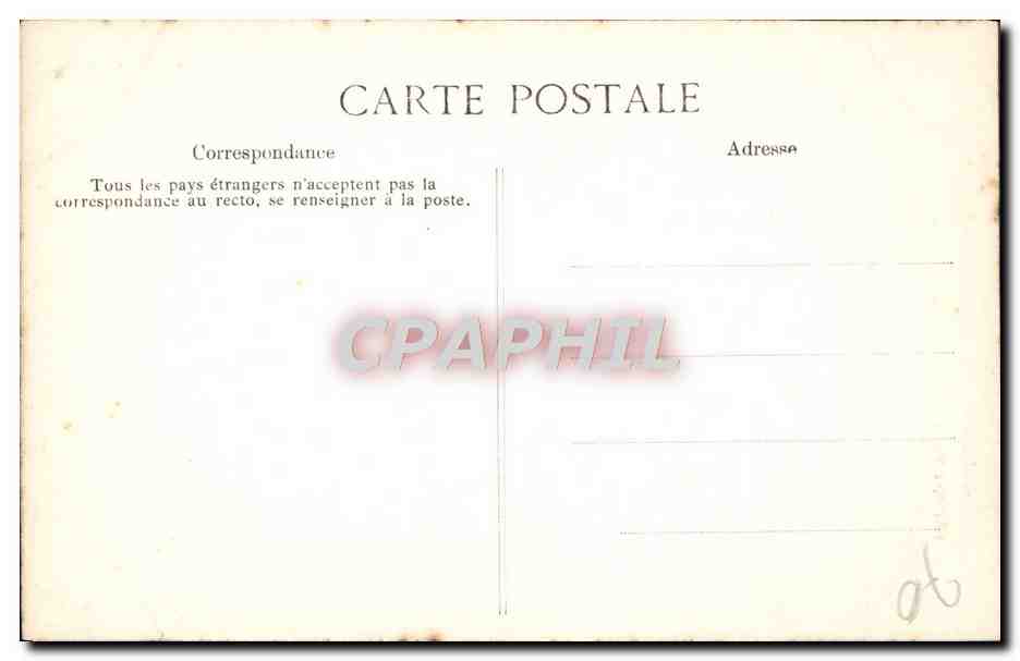 CPA Rouen La Cathedrale Portail des Libraires Medaillons Griffon a pattes de palmipede — Rückseite