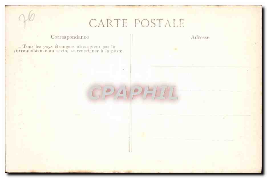 CPA Rouen Eglise Saint Maclou le maitre autel — Verso