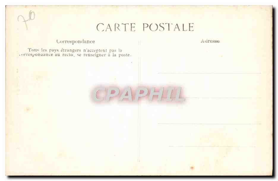 CPA Rouen Eglise Saint Ouen Porte des Ciriers — Verso