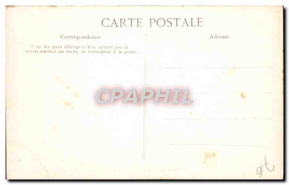 CPA Rouen Eglise Saint Ouen Details de Voussure — Verso