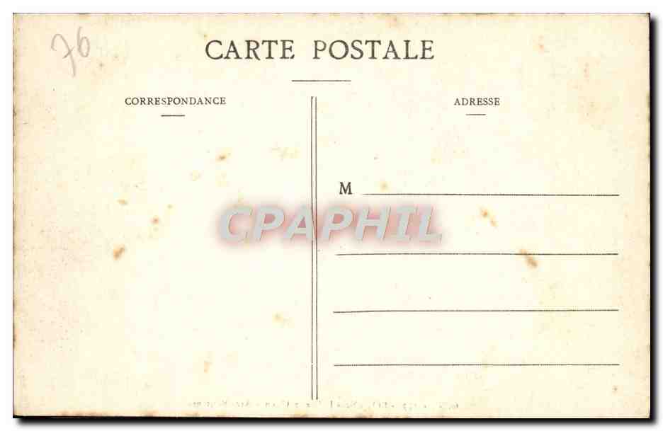 CPA Rouen L'Eglise Saint Ouen Arcs Boutants — Verso