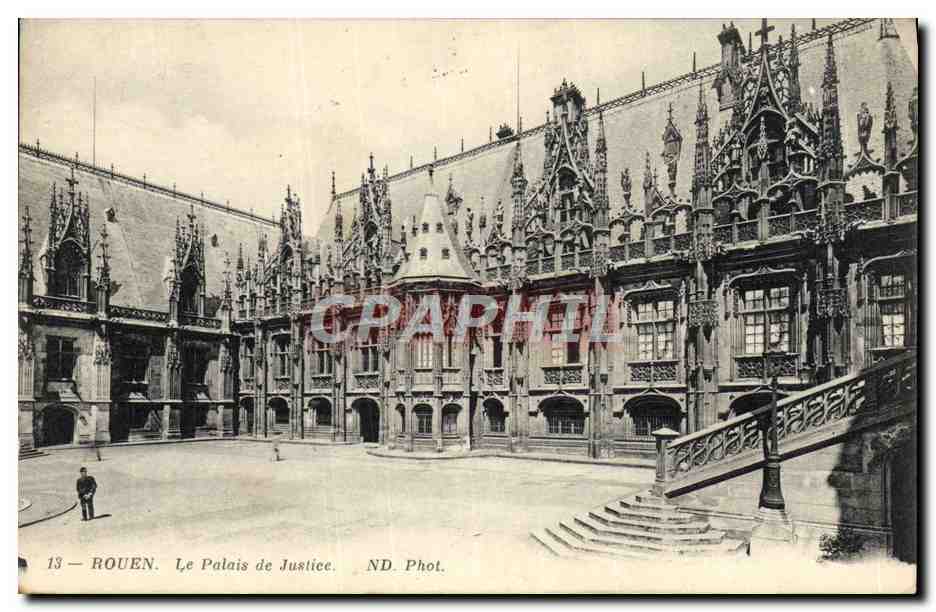 CPA Rouen Le Palais de Justice