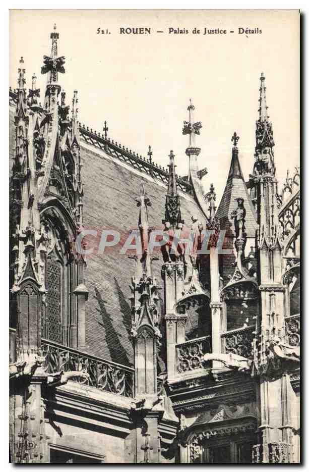 CPA Rouen Le Palais de Justice Details