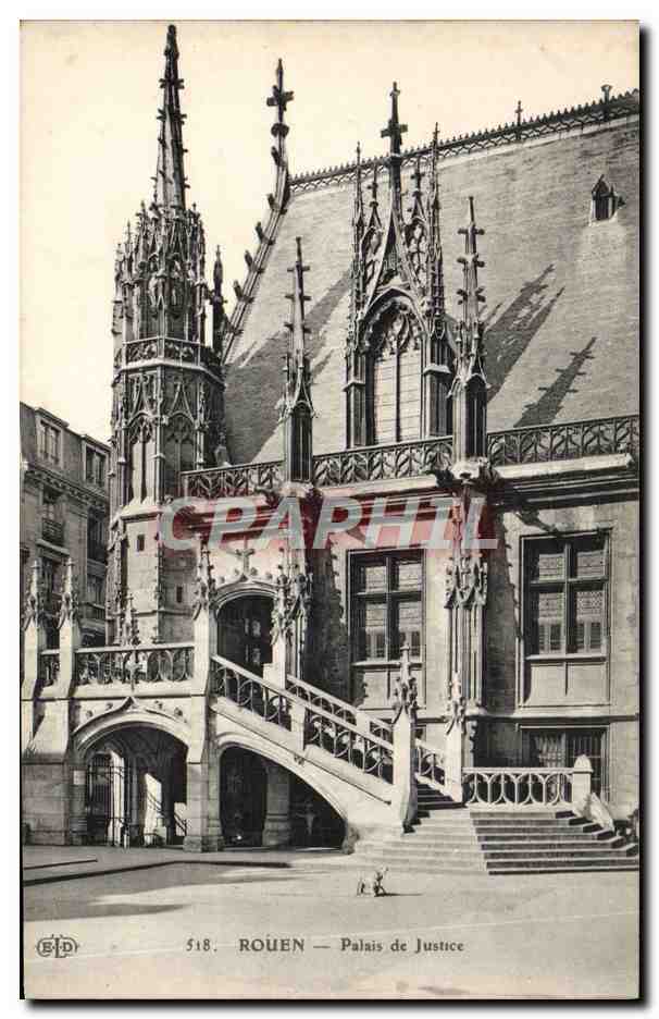 CPA Rouen Le Palais de Justice
