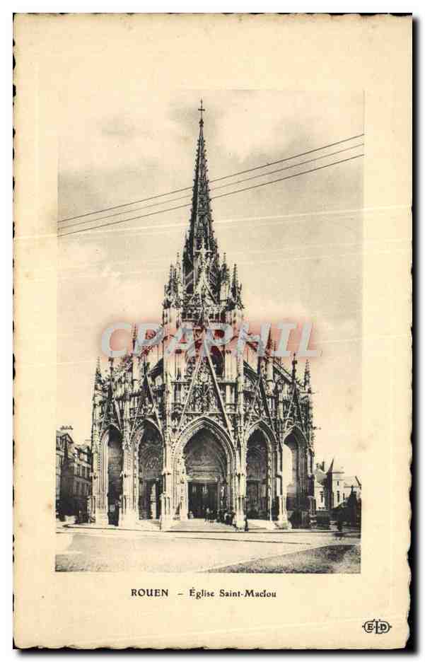 CPA Rouen Eglise Saint Maclou