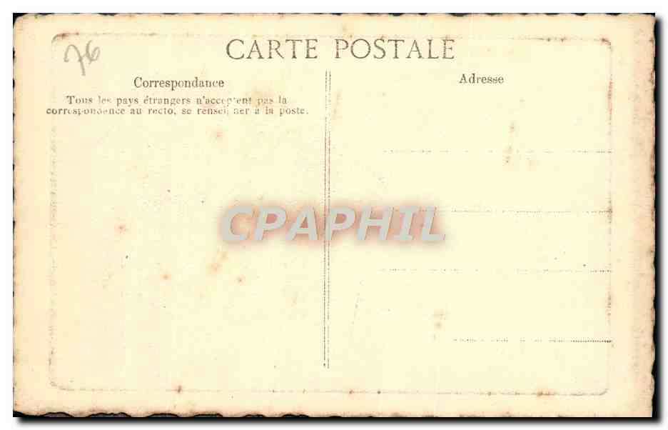 CPA Rouen Eglise Saint Maclou — Verso