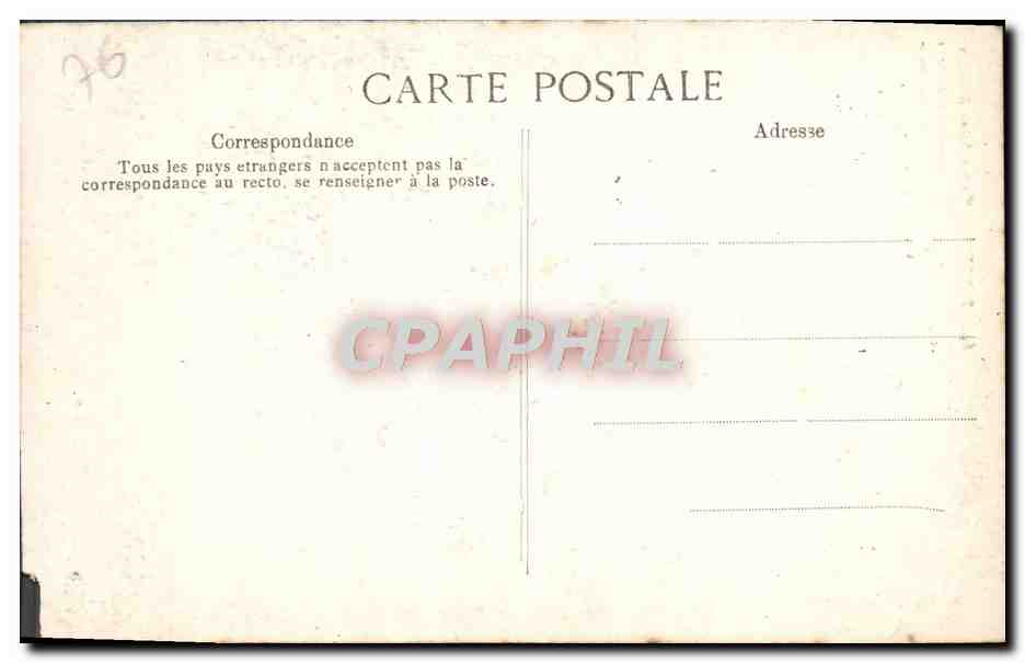 CPA Rouen Eglise Saint Maclou — Verso