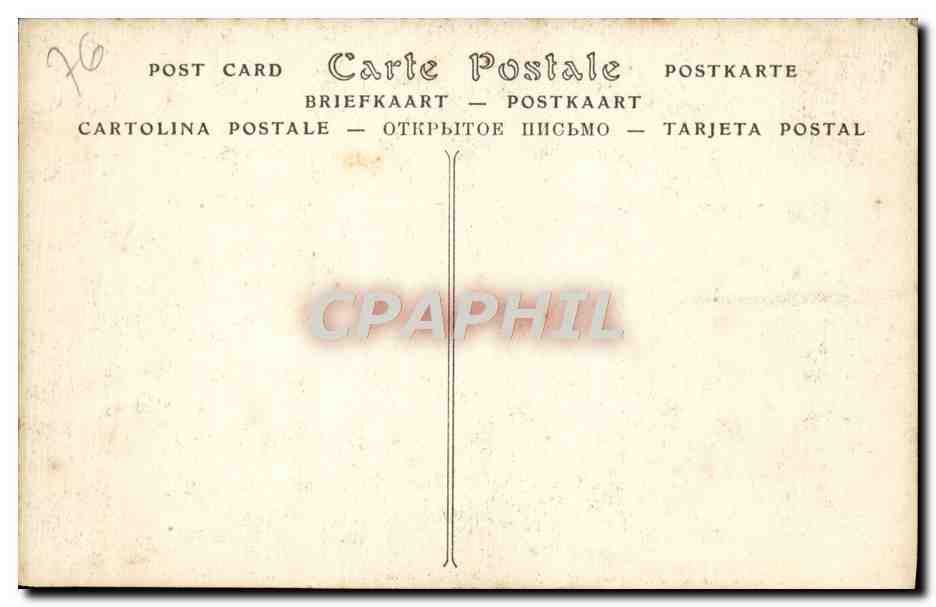 CPA Cathedrale de Rouen Portail Saint Jean Chapiteaux — Verso