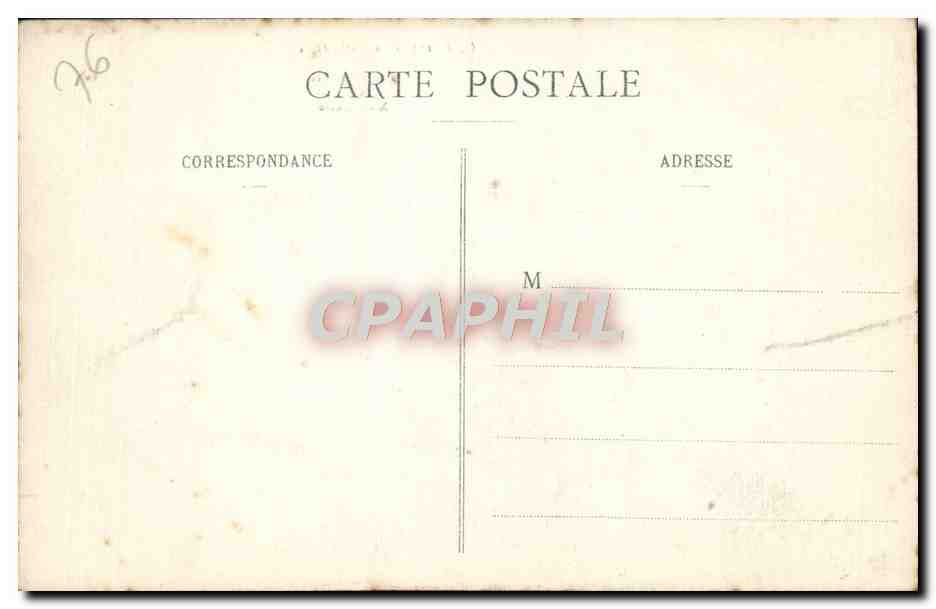 CPA La Cathedrale de Rouen Facade partie superieure — Rückseite