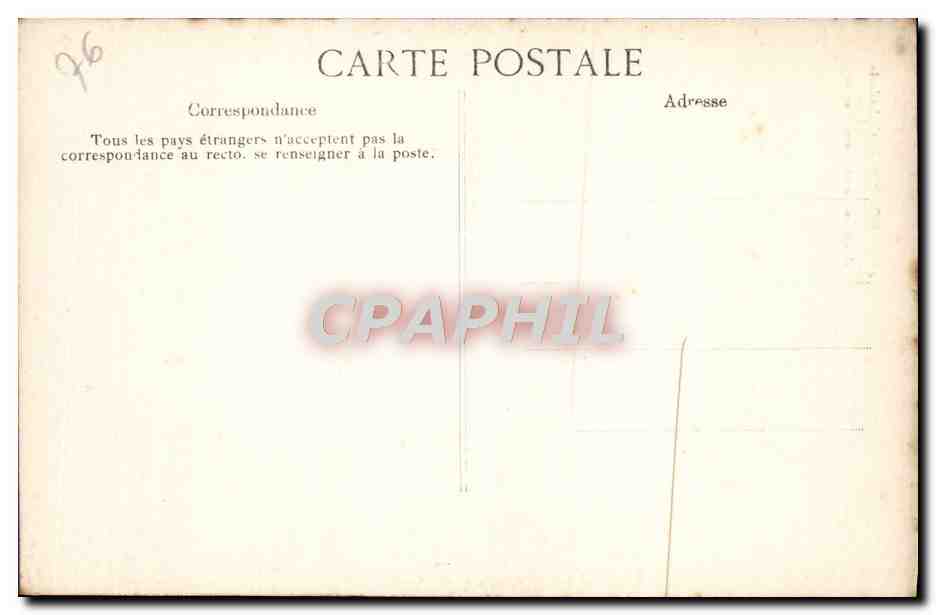 CPA Rouen Cathedrale Arcs Boutants — Verso