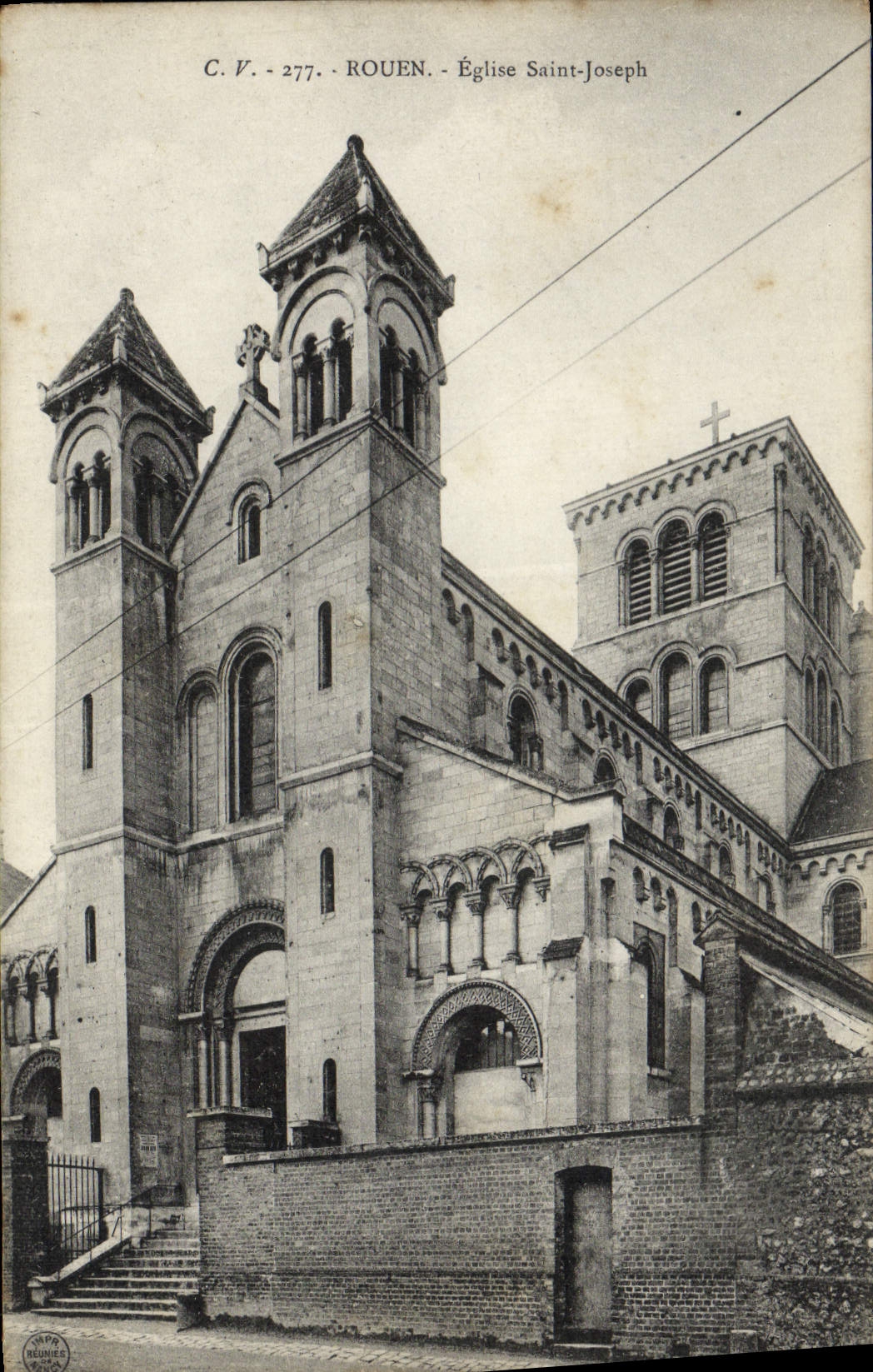 CPA Rouen Eglise Saint Joseph