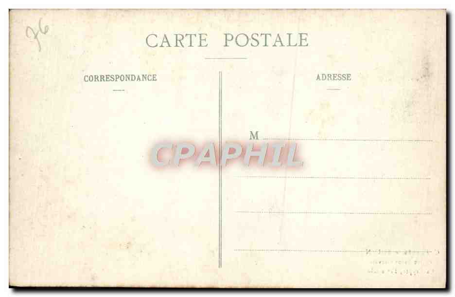 CPA Rouen Eglise Saint Gervais La crypte  — Verso