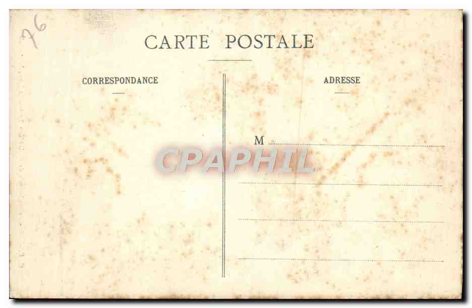 CPA La Cathedrale de Rouen Portail Saint Jean — Rückseite