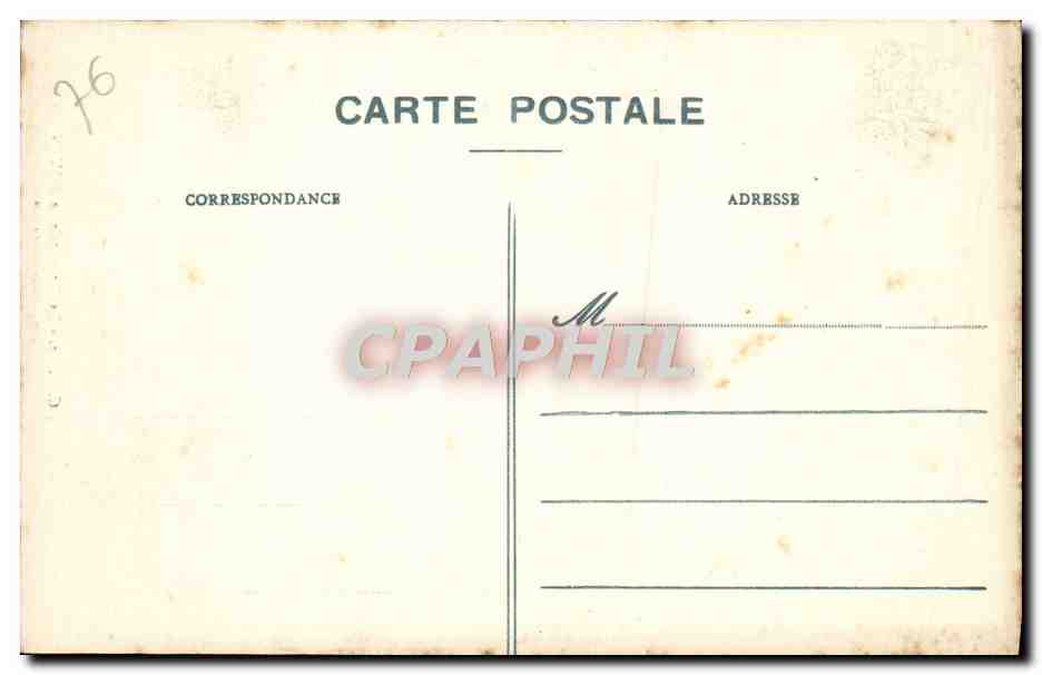 CPA La Cathedrale de Rouen Portail Des Libraires — Rückseite