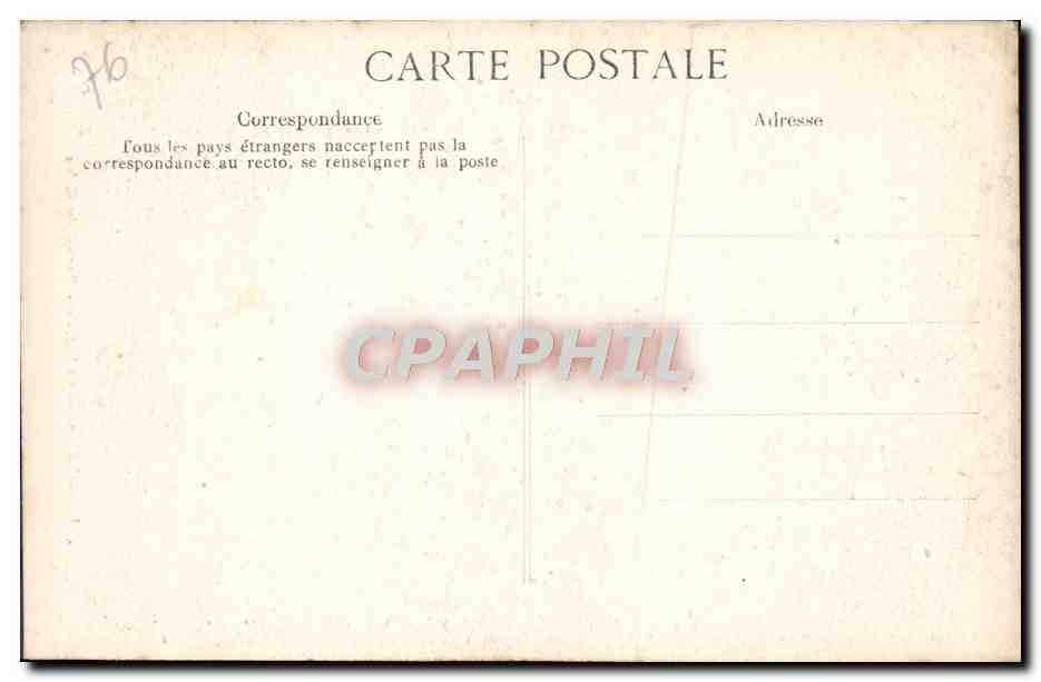 CPA Rouen Cathedrale Portail Du Gable — Verso