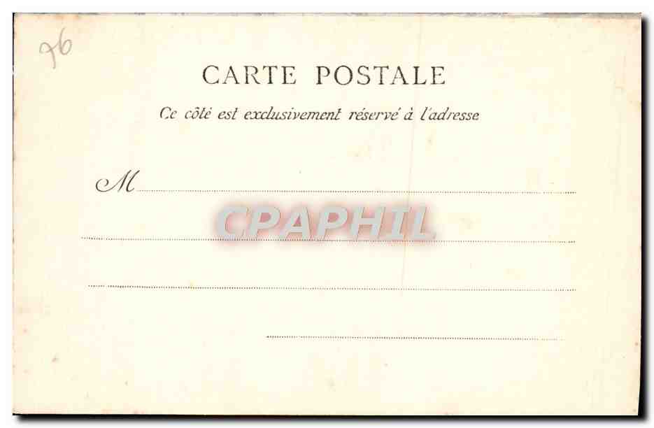 CPA Rouen Cathedrale Porche des libraires — Rückseite