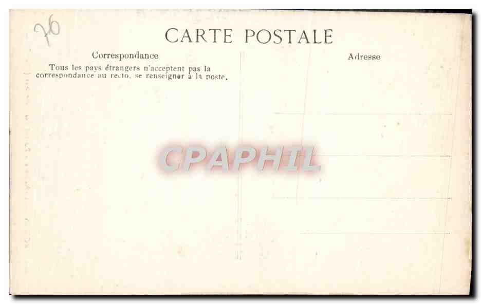 CPA Rouen Cathedrale Portail des Libraires Medaillons — Verso