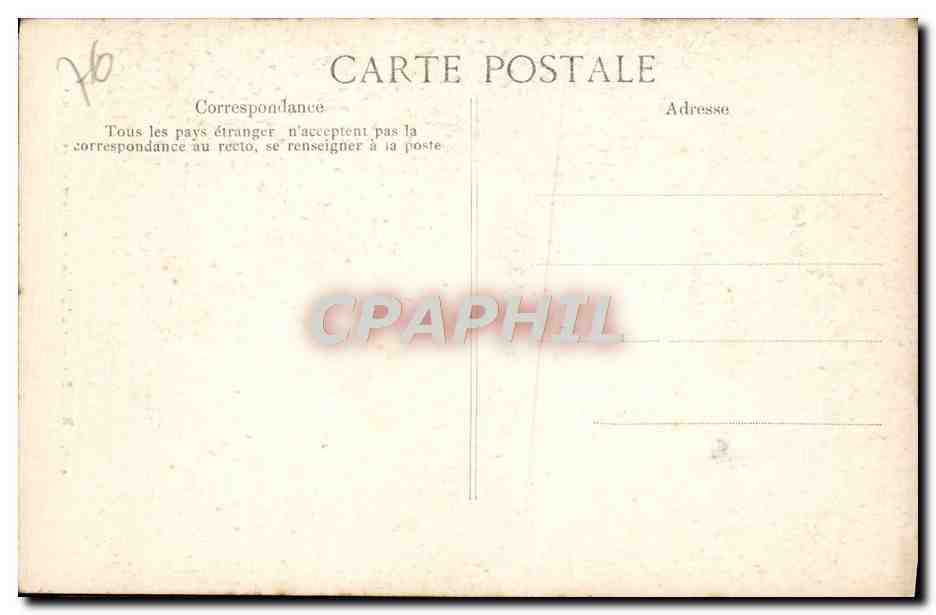 CPA Rouen Cathedrale Interieur Les orgues — Verso