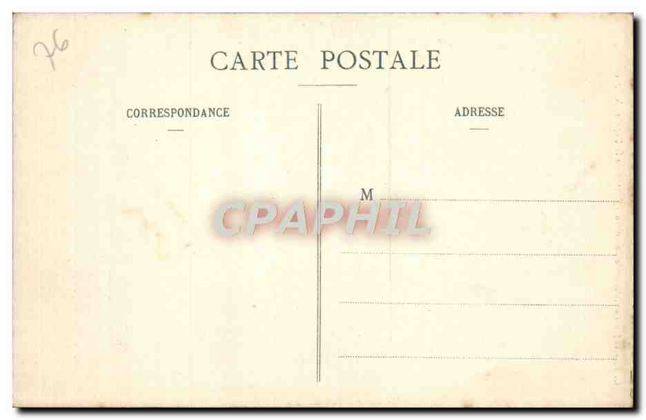 CPA La Cathedrale de Rouen Rosace de la Facade — Rückseite