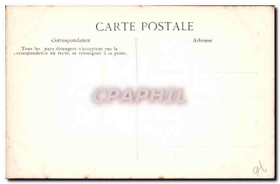 CPA Rouen Cathedrale Portail des Libraires Medaillons Cynocephale largement drape un genou a terre — Verso