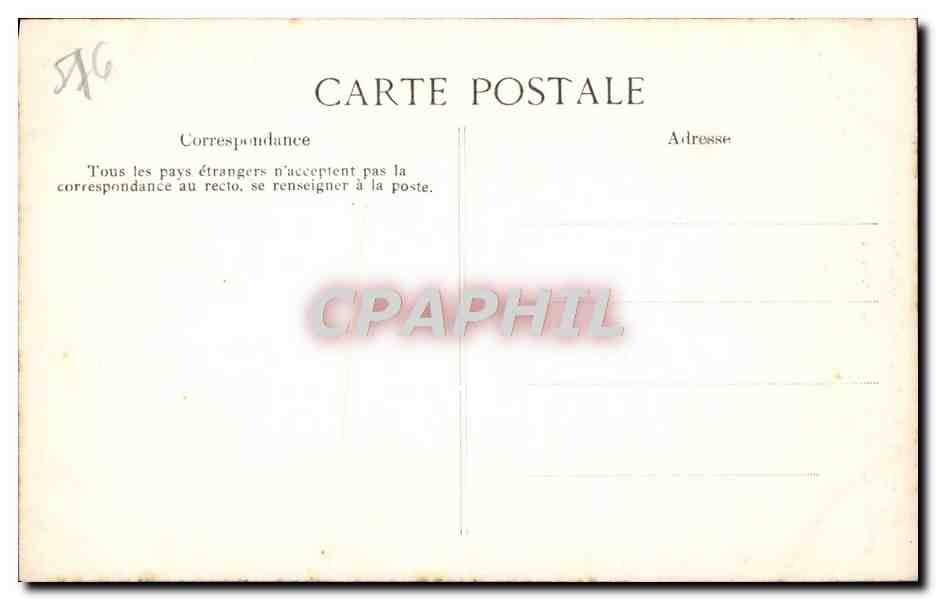 CPA Rouen Cathedrale Portail des Libraires Medaillons Cynocephale largement drape un genoux a terre — Verso