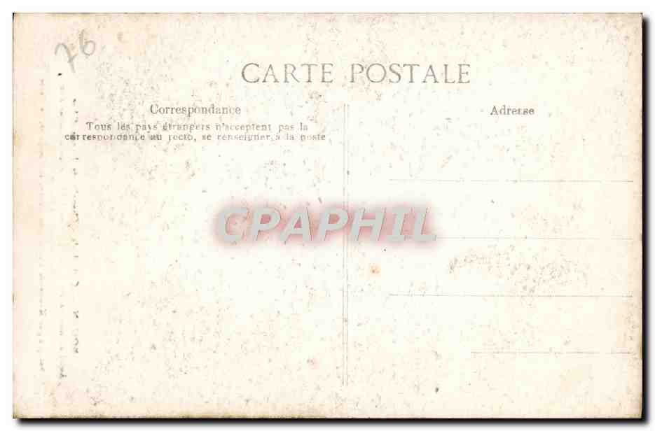 CPA Rouen Cathedrale Chapelle de Jeanne d'Arc Autel en marbre blanc — Rückseite