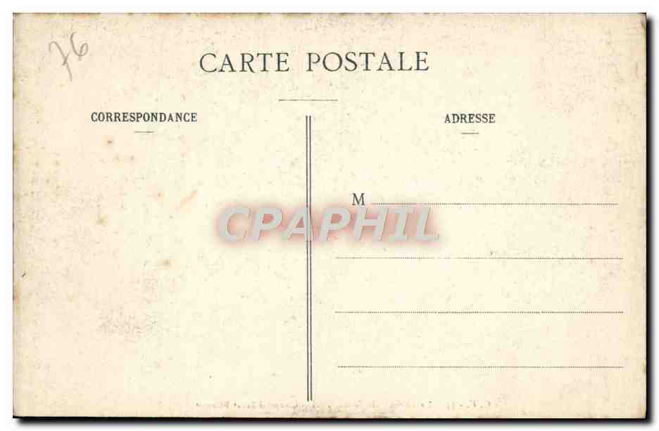 CPA La Cathedrale de Rouen Chapelle Saint Etienne — Verso