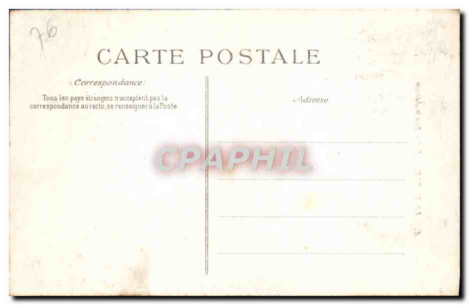 CPA Le Havre Eglise Sainte Adresse — Rückseite