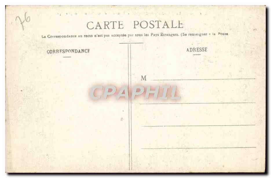 CPA La Cathedrale de Rouen Tombeau de Guillaume Longue Epee — Rückseite