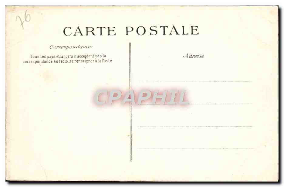 CPA Rouen La Cathedrale Tombeau de Monseigneur Thomas — Verso