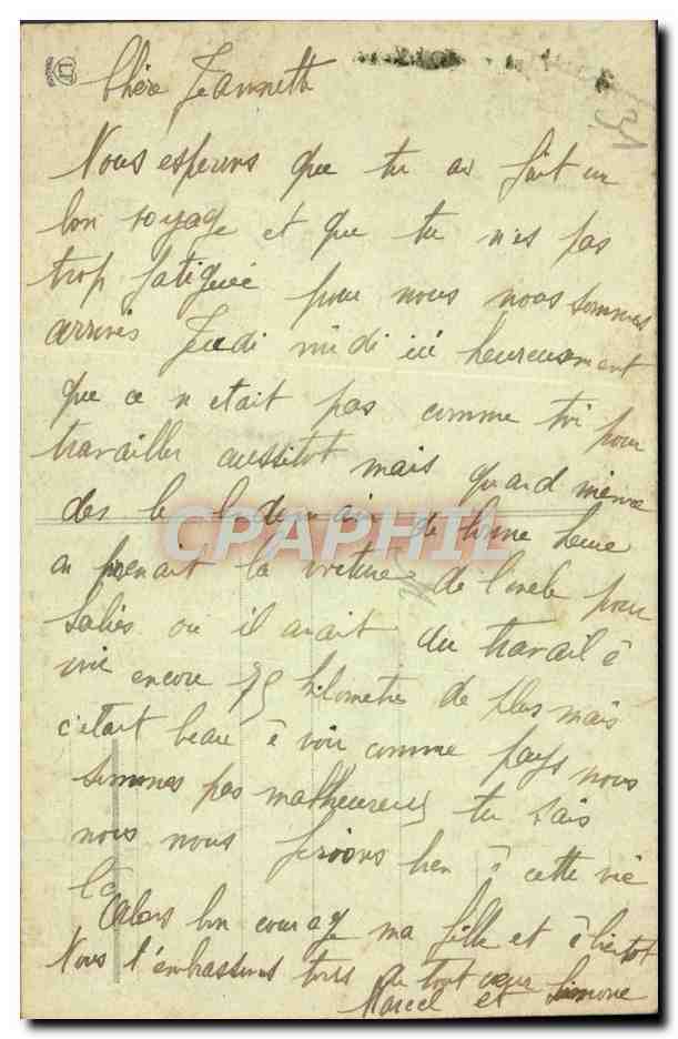 CPA Salies Du Salat Vue Generale prise du Chateau — Verso