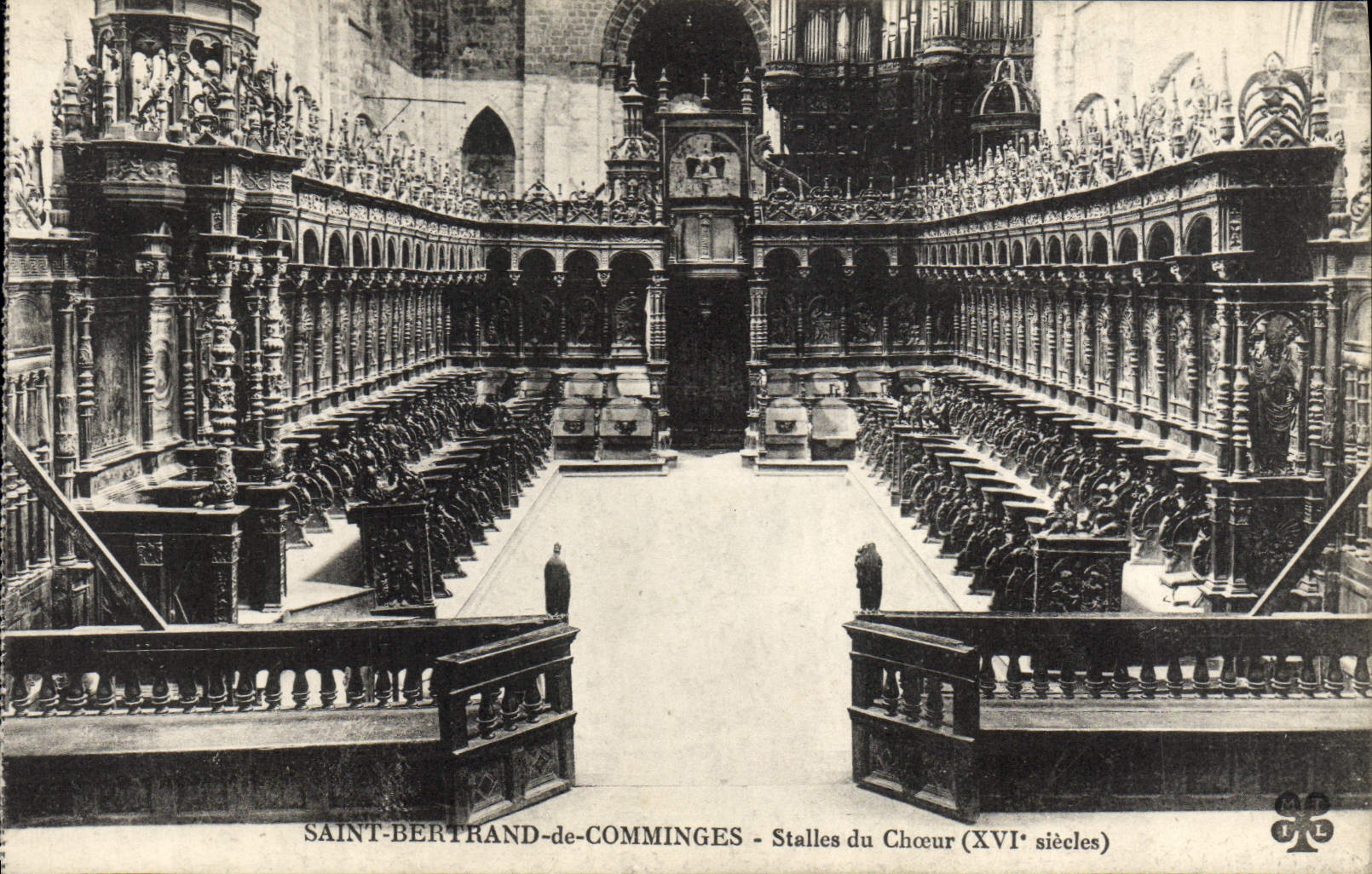 CPA Saint Bertrand de Comminges Stalles du Choeur