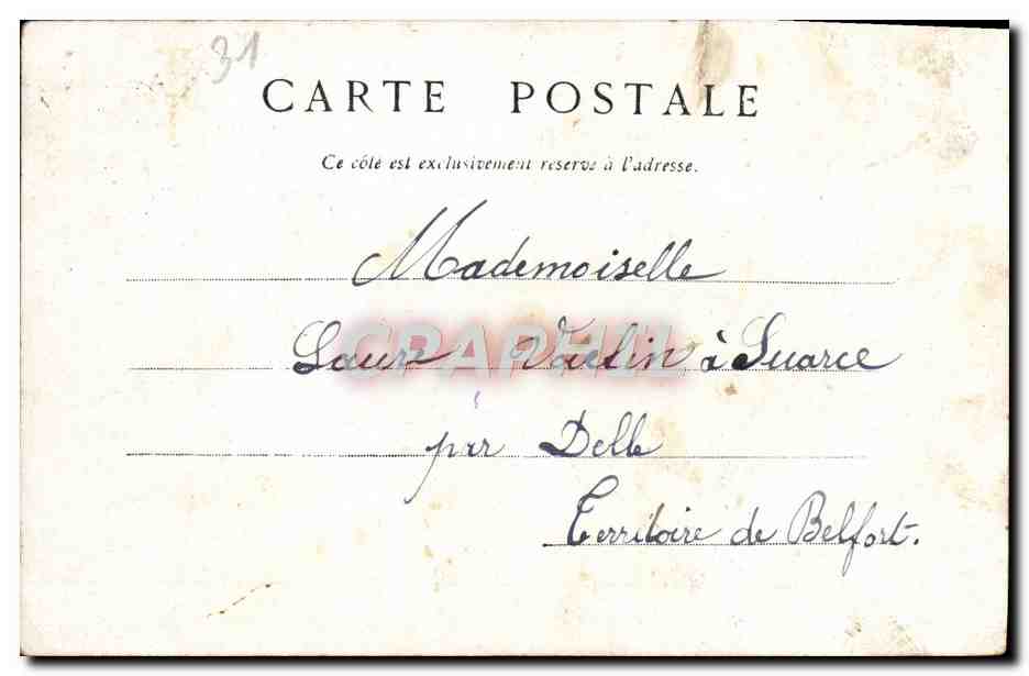Toulouse. Le Pont Neuf — cliché Bacbillon, D. T. Éditeur, n°712 — Verso