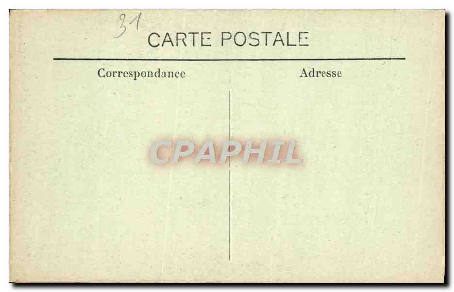 CPA Toulouse Portail de la Dalbade — Verso