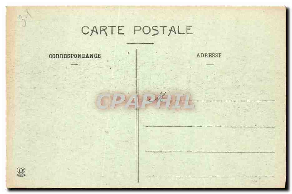 CPA Toulouse Vue Generale Sur La Garonne — Verso