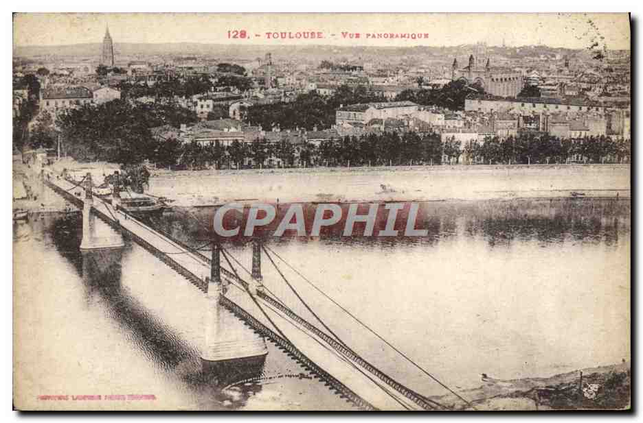 Toulouse - Vue panoramique — éditeur Léon Léonard, n° 128