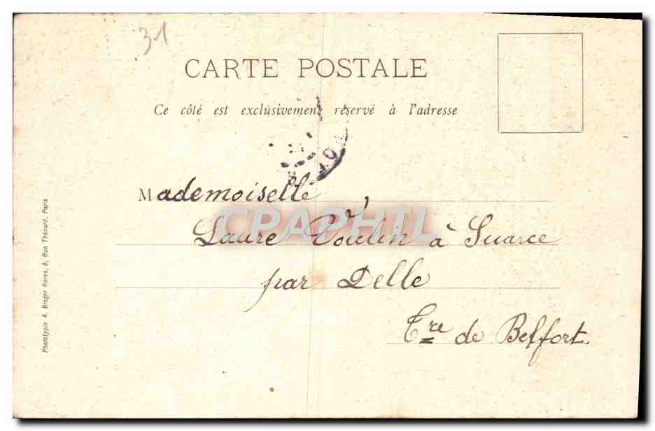 Toulouse — Faubourg Saint-Cyprien — vue urbaine avec éditeur Mayssonnie — Verso