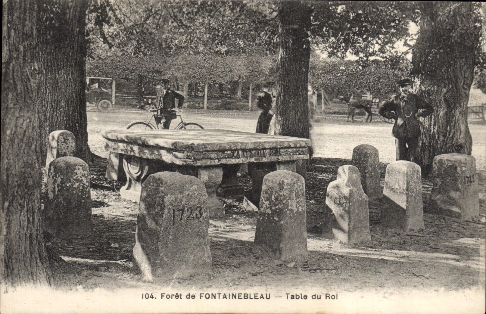 Forêt de FONTAINEBLEAU — Table du Roi — 104