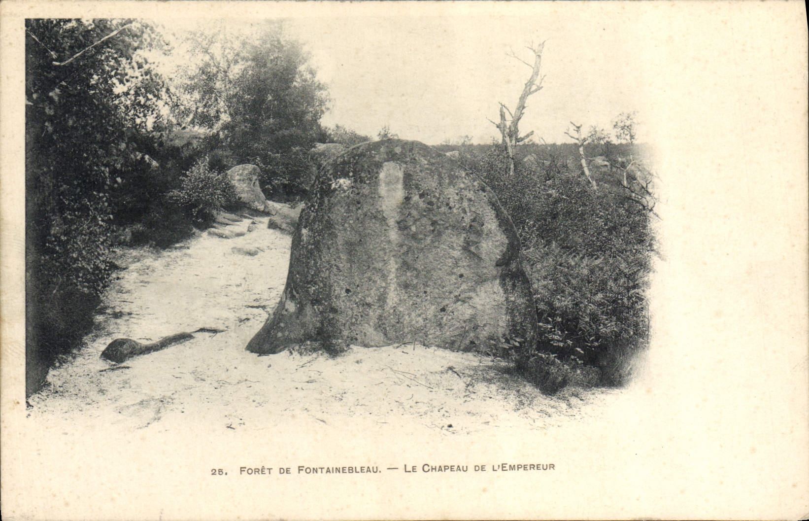 Forêt de Fontainebleau — Le Chapeau de l'Empereur