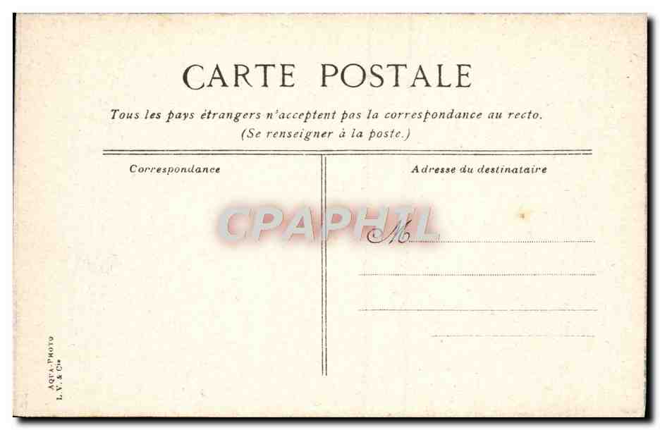 Fontainebleau - Habitación de Marie-Antoinette — L. Véron & Cie, n°21 — Reverso